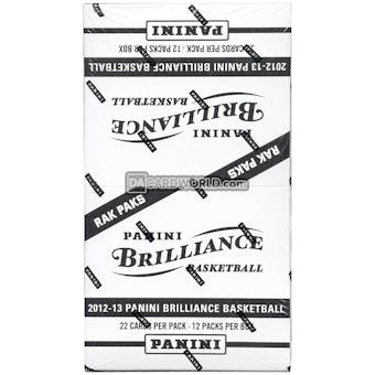 2012/13 Panini Brilliance Basketball Rack Pack Box (264 Cards)!