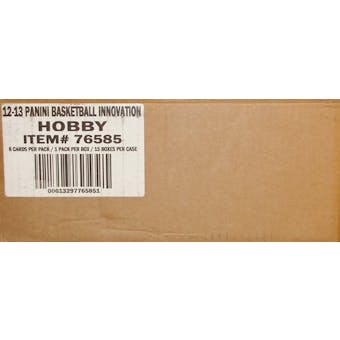 2012/13 Panini Innovation Basketball Hobby 15-Box Case