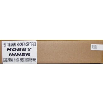 2012/13 Panini Certified Hockey Hobby 8-Box Case