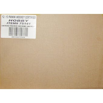 2012/13 Panini Certified Hockey Hobby 24-Box Case