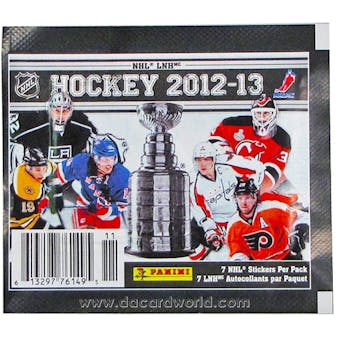 2012/13 Panini Hockey Sticker Pack