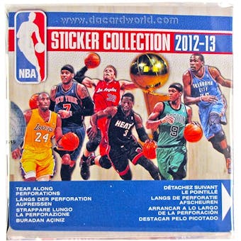 2012/13 Panini Basketball Sticker Box