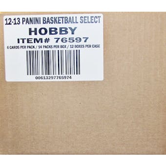 2012/13 Panini Select Basketball Hobby 12-Box Case
