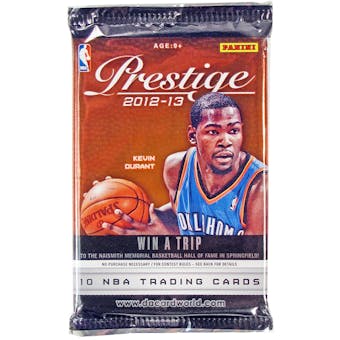 2012/13 Panini Prestige Basketball Retail Pack