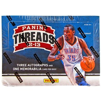 2012/13 Panini Threads Basketball Hobby Box