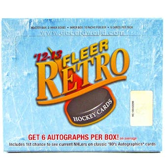 2012/13 Upper Deck Fleer Retro Hockey Hobby Box
