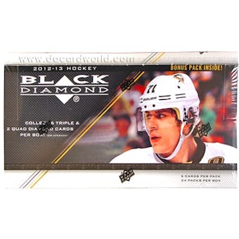 2012/13 Upper Deck Black Diamond Hockey Hobby Box
