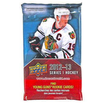 2012/13 Upper Deck Series 1 Hockey Retail Pack