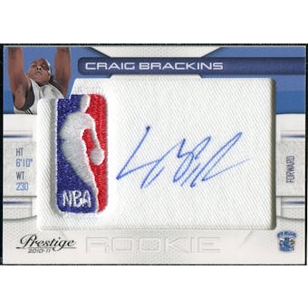 2010/11 Panini Prestige NBA Draft Class NBA Logoman Signatures #21 Craig Brackins Autograph /10