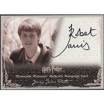 2009 Rittenhouse Harry Potter Memorable Moments 2 Autographs #3 Robert Jarvis Autograph