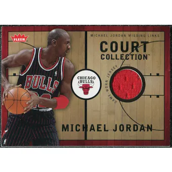 2007/08 Fleer Michael Jordan Missing Links #MJ1 Michael Jordan Jersey