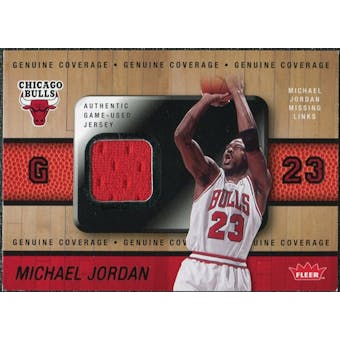 2007/08 Fleer Michael Jordan Missing Links #MJ2 Michael Jordan Jersey
