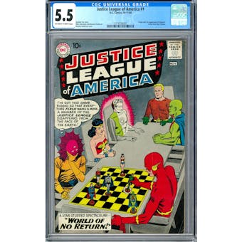 Justice League of America #1 CGC 5.5 (OW-W) *1214356002*