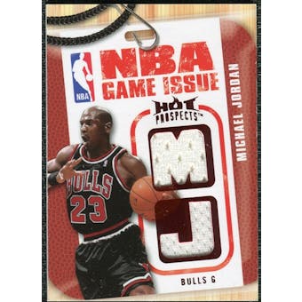2008/09 Upper Deck Hot Prospects NBA Game Issue Jerseys Red #NBAMJ Michael Jordan /25