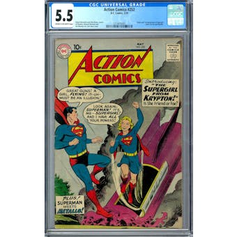 Action Comics #252 CGC 5.5 (C-OW) *1214476001*