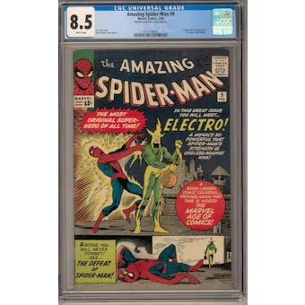 Amazing Spider-Man #9 CGC 8.5 (W) *1215199002*
