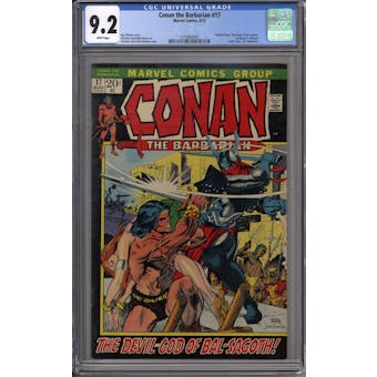Conan the Barbarian #17 CGC 9.2 (W) *1216063007*