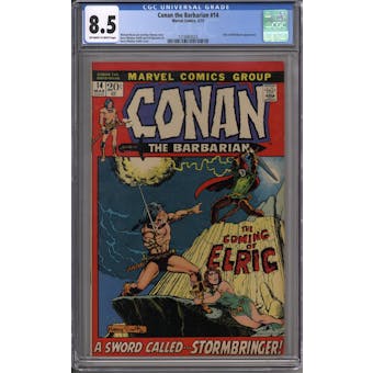 Conan the Barbarian #14 CGC 8.5 (OW-W) *1216063023*