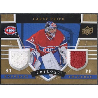 2008/09 Upper Deck Trilogy #HSCP Carey Price Honorary Swatches Jersey
