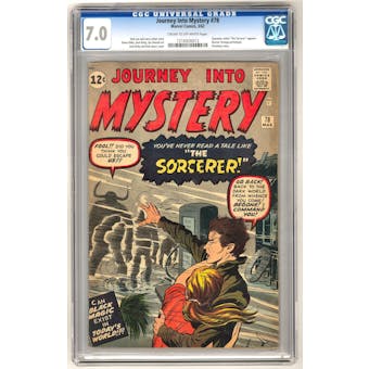 Journey Into Mystery #78 CGC 7.0 (C-OW) *1216926013
