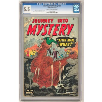 Journey Into Mystery #20 CGC 5.5 (C-OW) *1216927004*