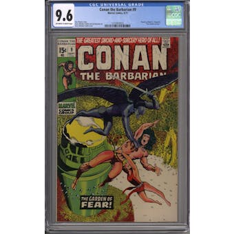 Conan the Barbarian #9 CGC 9.6 (OW-W) *1216933023*