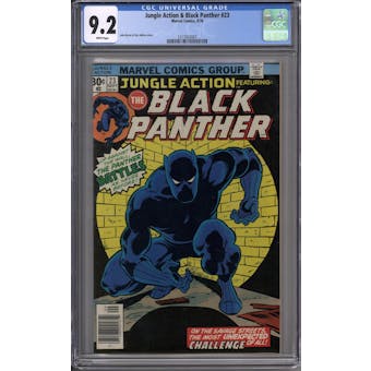Jungle Action & Black Panther #23 CGC 9.2 (W) *1217022007*