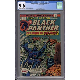 Jungle Action & Black Panther #18 CGC 9.6 (OW-W) *1217023013*