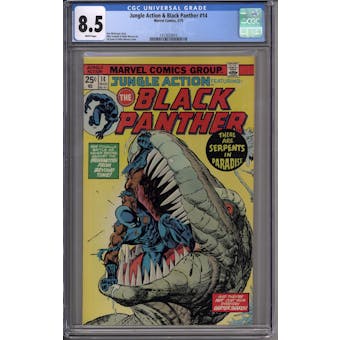 Jungle Action & Black Panther #14 CGC 8.5 (W) *1217023015*