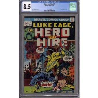 Hero For Hire #7 CGC 8.5 (OW-W) *1217532001*