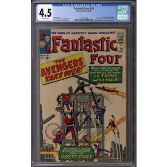 Fantastic Four #26 CGC 4.5 (OW) *1217533006*