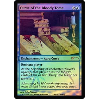 Magic the Gathering Promo Single Curse of the Bloody Tome Foil