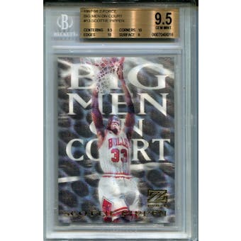1997/98 Z-Force Big Men on Court #13 Scottie Pippen BGS 9.5 Gem Mint *8018