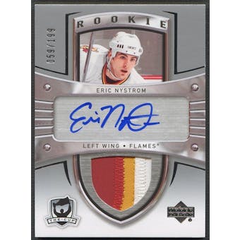 2005/06 The Cup #106 Eric Nystrom Rookie Patch Auto #059/199