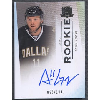 2009/10 The Cup #99 Aaron Gagnon Rookie Auto #066/199