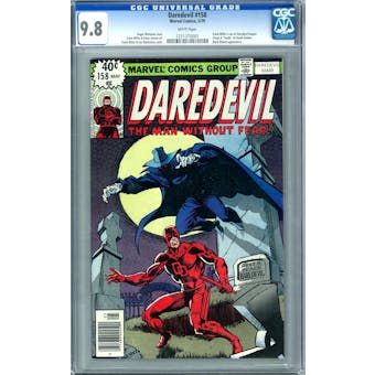 Daredevil #158 CGC 9.8 (W) *1221370001*