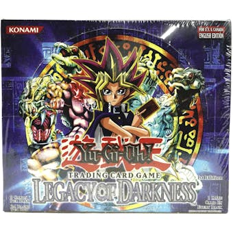 Upper Deck Yu-Gi-Oh Legacy of Darkness 1st Edition Booster Box (24-Pack) LOD (EX-MT D)