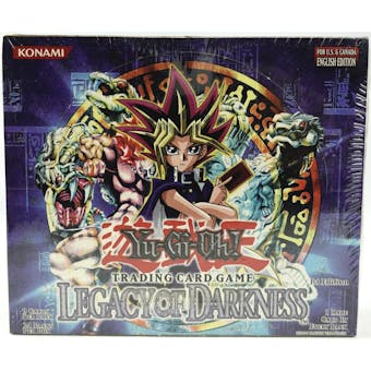 Upper Deck Yu-Gi-Oh Legacy of Darkness 1st Edition Booster Box (24-Pack) LOD (EX-MT A)