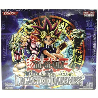 Upper Deck Yu-Gi-Oh Legacy of Darkness 1st Edition Booster Box (24-Pack) LOD (EX-MT Split in Shrink)