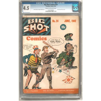 Big Shot Comics #24 CGC 4.5 (C-OW) *1223700004*