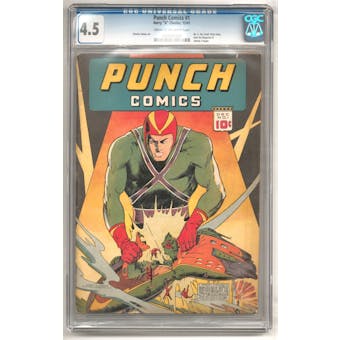 Punch Comics #1 CGC 4.5 (C-OW) *1223701007*