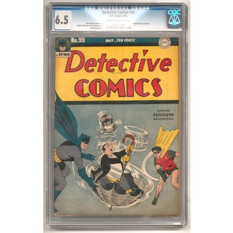 Detective Comics #99 CGC 6.5 (C-OW) *1223701009*