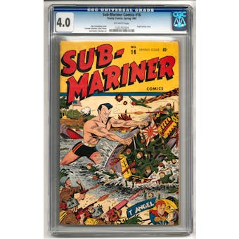 Sub-Mariner Comics #16 CGC 4.0 (OW) *1223702004*