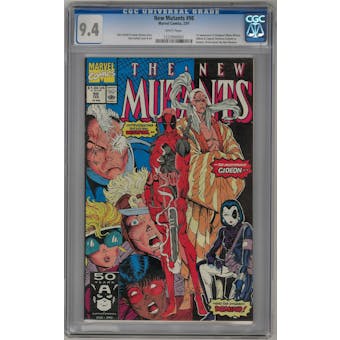 New Mutants #98 CGC 9.4 (W) *1223900001*