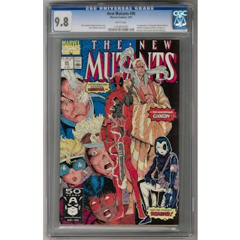 New Mutants #98 CGC 9.8 (W) *1224607005*