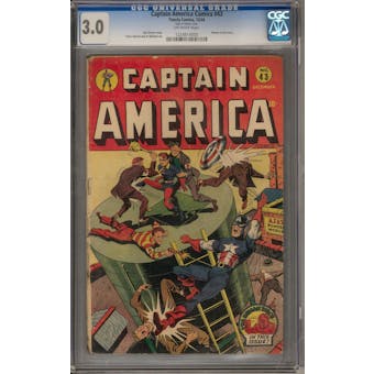 Captain America Comics #43 CGC 3.0 (OW) *1224814005*