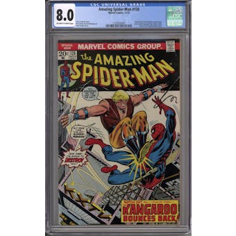 Amazing Spider-Man #126 CGC 8.0 (OW-W) *1225033009*