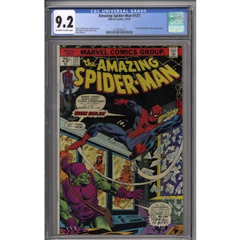 Amazing Spider-Man #137 CGC 9.2 (OW-W) *1225033013*
