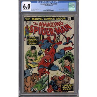 Amazing Spider-Man #140 CGC 6.0 (OW-W) *1225033014*
