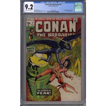 Conan the Barbarian #9 CGC 9.2 (OW-W) *1225033023*